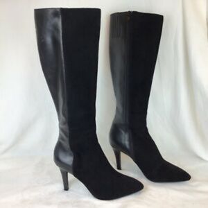 Anthropologie,  Seychelles Tall Suede with Leather Back Boots